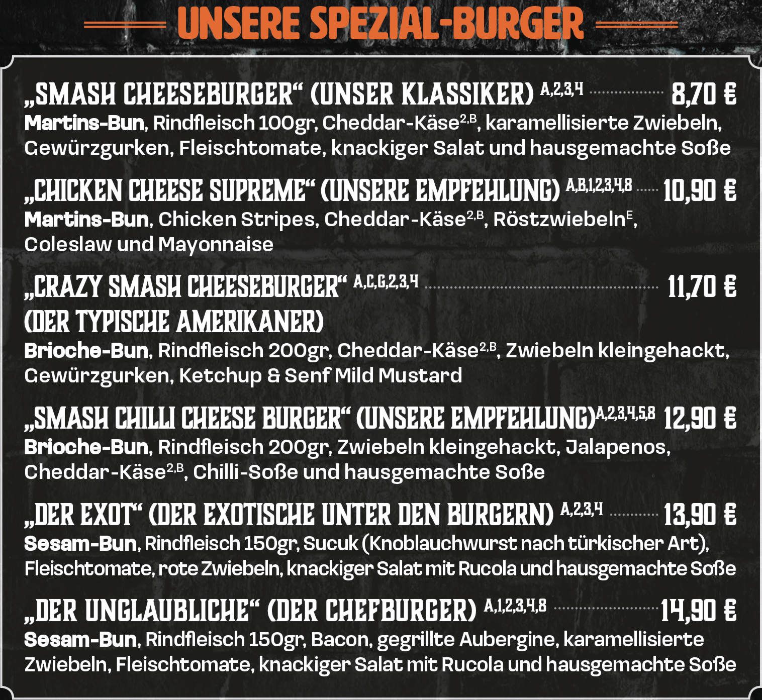 Spezial-Burger